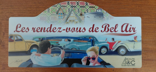 Plaque décorative auto garage