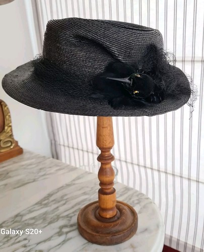 Ancien chapeau paille - ancien,