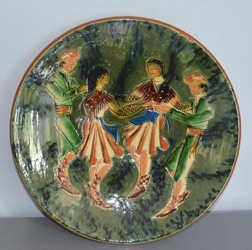 Ancienne assiette murale - assiette,