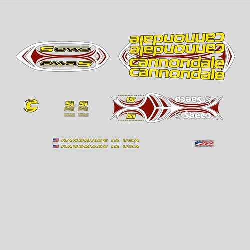 Decals vélo cannondale - de,