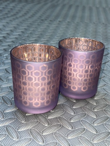 Lot photophores en verre - de,