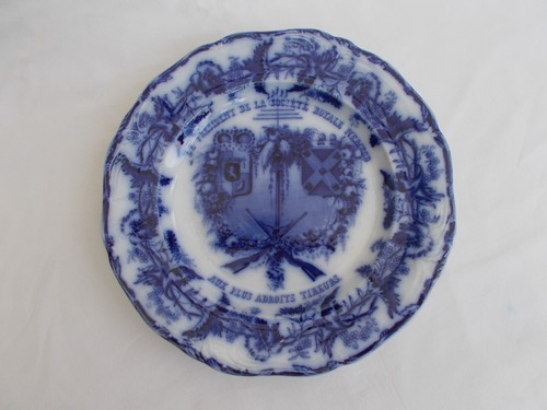Assiette ancienne societe - assiette,