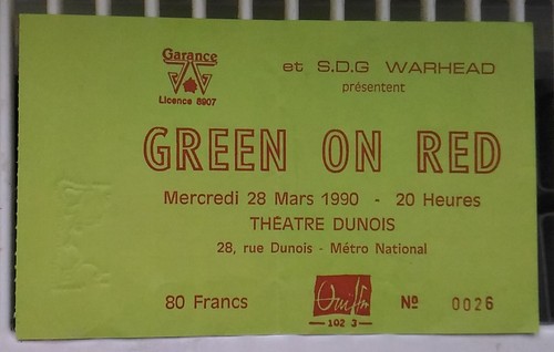 Ticket billet place - billet,