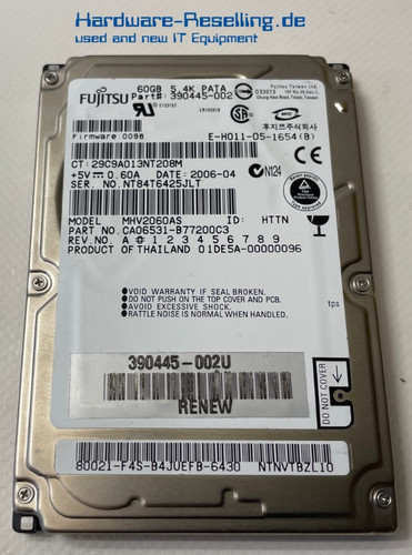 Fujitsu interne disque dur - interne,