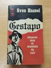 Gestapo chapeau mou et manteau de cuir | Sven Hassel | Etat correct