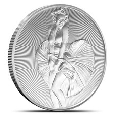 1 oz Marilyn Monroe Silver