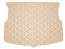 Matelassé Cuir artificiel BEIGE Tapis coffre pour Ford Escape 2007-2012