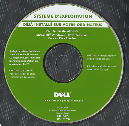Rom dell microsoft - cd-rom, windows
