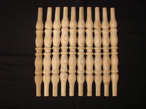 Balustre tournage bois brut - balustre,