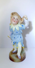 Antique Polychrome Porcelain Figurine Signed: AD.