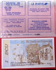 billet factice , 1 ecu  ,1994