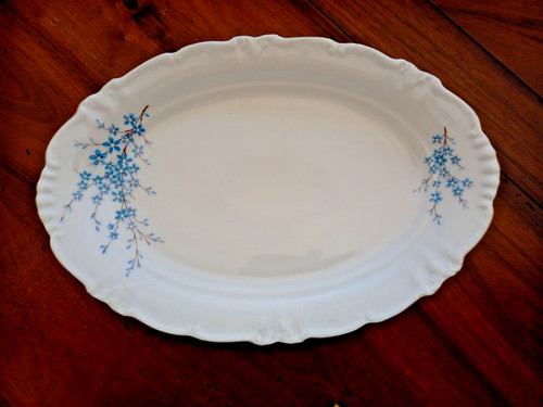 Grand plat ovale - plat,