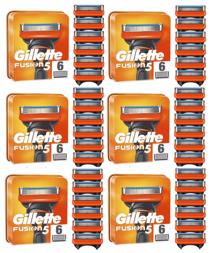 Lot lames gillette fusion - fusion, 5"