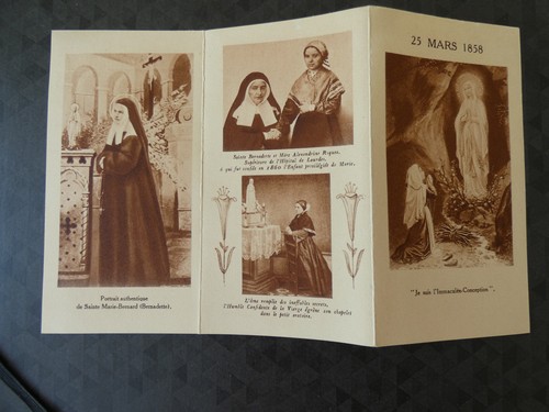 Image pieuse triptyque mars - pieuse,
