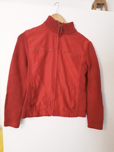 Gilet rouge femme armand - gilet,