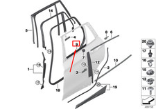 BMW X2 F39 Joint cavit�