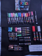 Posca Marker+Copic 40 Markers And A New Pack  Lot