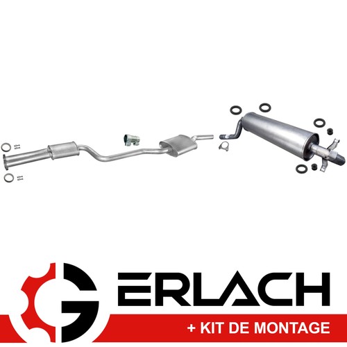 Echappement silencieux pour