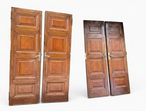Paire portes anciennes - paire,