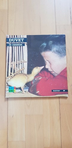 Livre ancien duvet caneton - livre,