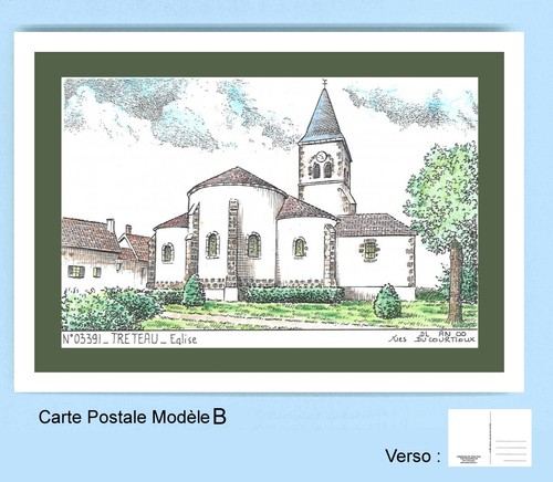 03391 carte postale - 03391,