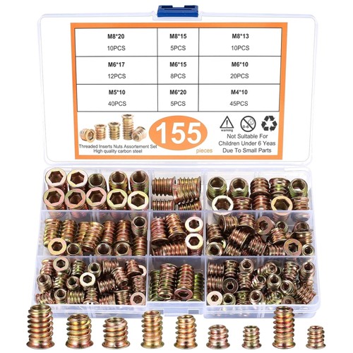 Inserts filetés bois 155