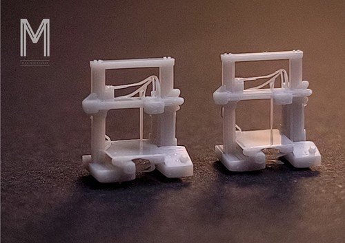 X2pcs 64 1 87 ho - 1/12, 1/35