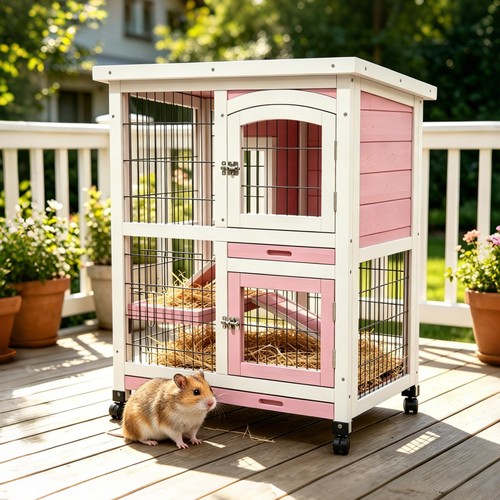 Weatherproof hamsters cage - weatherproof,