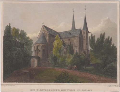 Goslar eglise monastère - eglise,