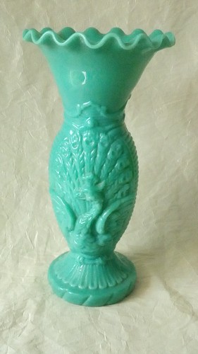 Vase opaline de foire - vase, en