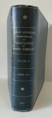 Livre tables annuelles - livre, "tables