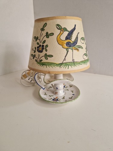 Petite lampe faience - lampe,