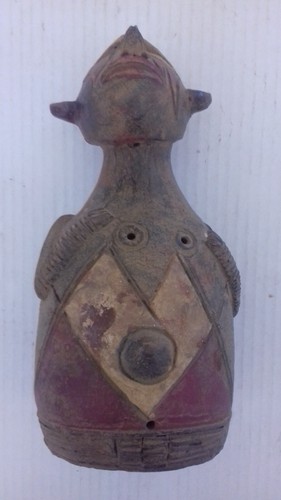 Statuette fétiche terre - en,