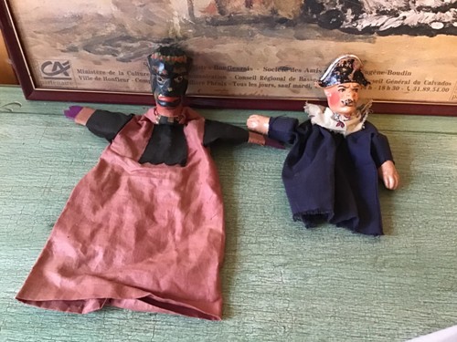 Marionnettes anciennes diable - marionnettes,