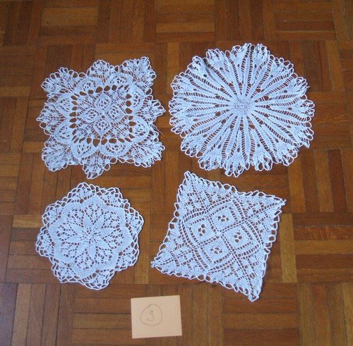 Lot jolis napperons en - jolis,
