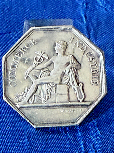 Médaille jeton argent - jeton, "