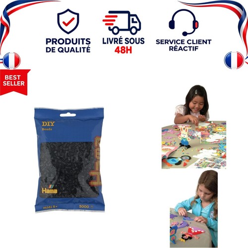 Hama sachet 3000 perles - 3000, à
