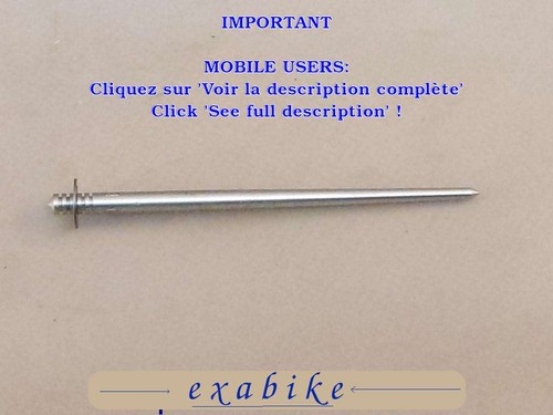 Aiguille carburateur droit - de,