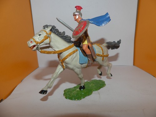 Figurine elastolin cavalier - figurine,