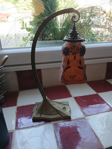 Lampe art nouveau - lampe,