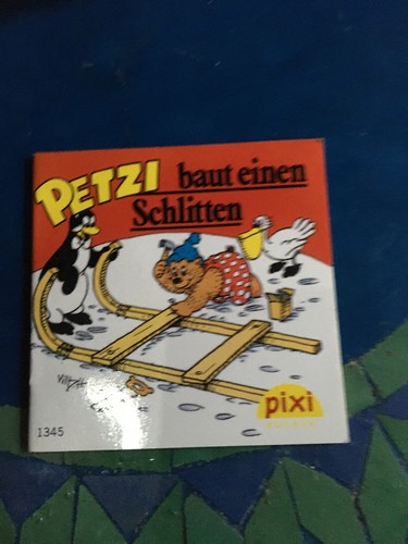 Pixi alt 1345 petzi baut - pixi, einen