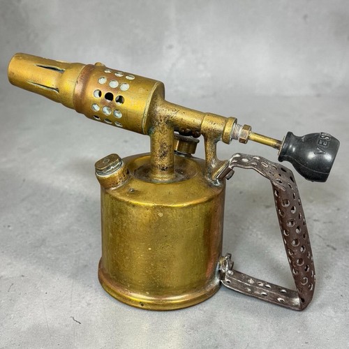 Ancienne lampe souder - à,