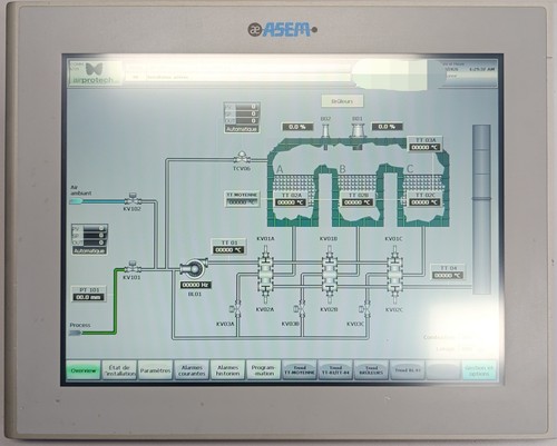 écran industriel asem hmi30tf - Écran,