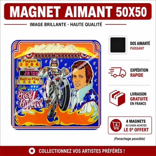 Magnet evel knievel - magnet,