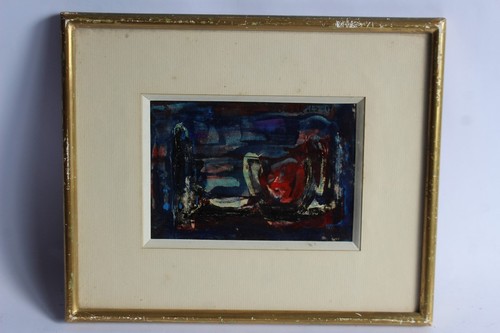Tableau peinture huile moderne - peinture,