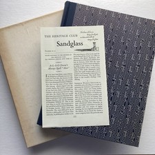 Friedrich Nietzsche Thus Spak Zarathustra Heritage Press w/Slipcase + Sandglass