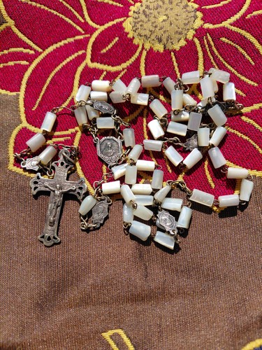 Ancien chapelet croix - chapelet, &
