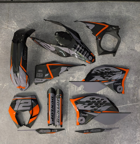 Plastics graphics applied - plastics,