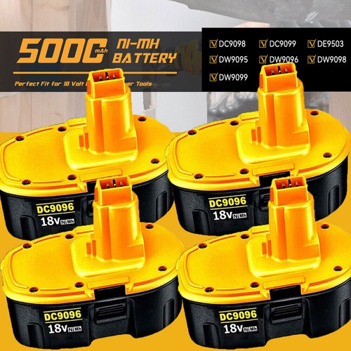 4pack 18v for dewalt - 1/2/4pack,
