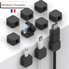 Attache câble adhésif  |